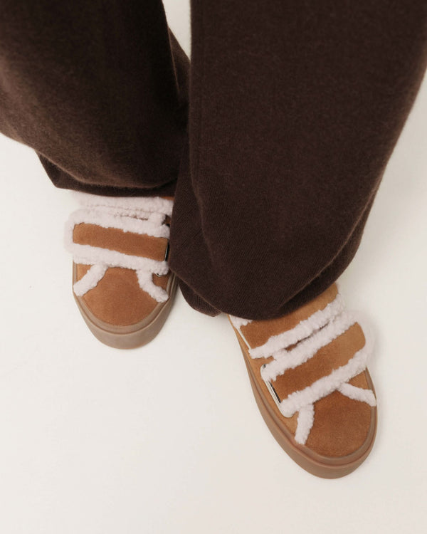 Shearling Low - Brown